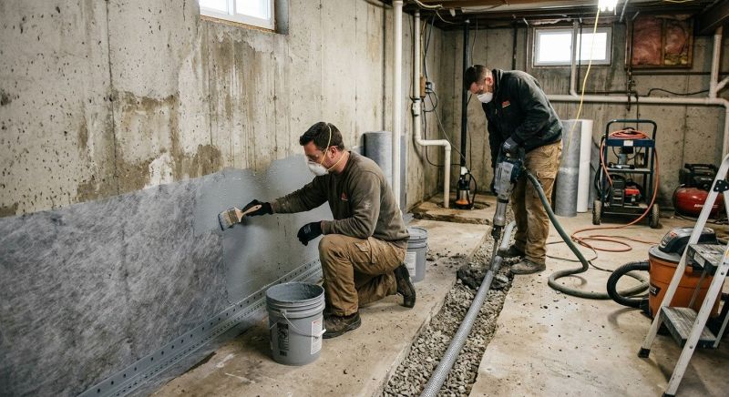 Basement Sealing Service in Fredericksburg, VA
