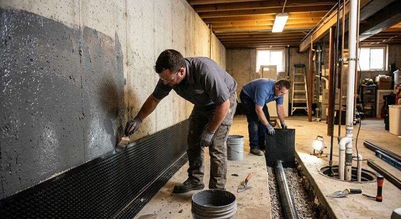 Basement Walls Waterproofing in Fort Myers, FL