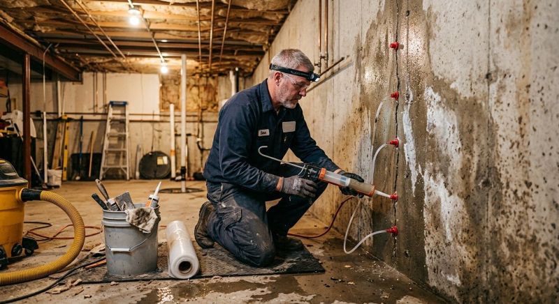 Foundation Leak Repair in Fort Collins, CO