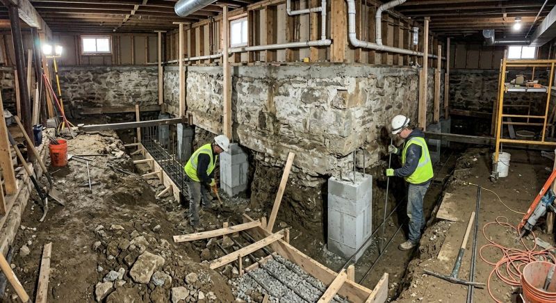 House Underpinning in Sarasota, FL