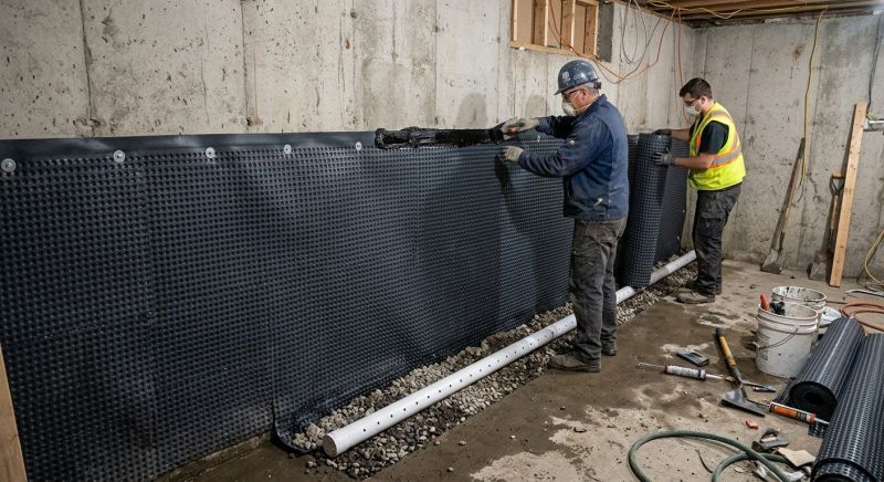 Wet Basement Repair in Greenville, SC