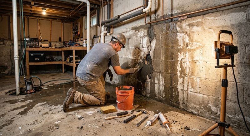 Wet Basement Repair in Birmingham, AL